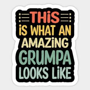 Grumpa Sticker